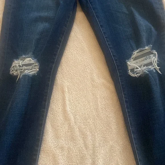 L’AGENCE Luxury Skinny Maigre High Rise Classic Vintage Distruct chic jeans - Picture 7 of 15